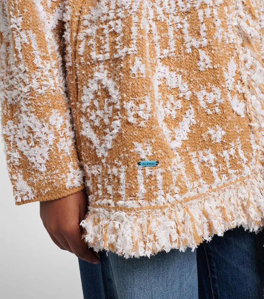 Alanui Send Beat wool-blend cardigan | Thumbnail 5