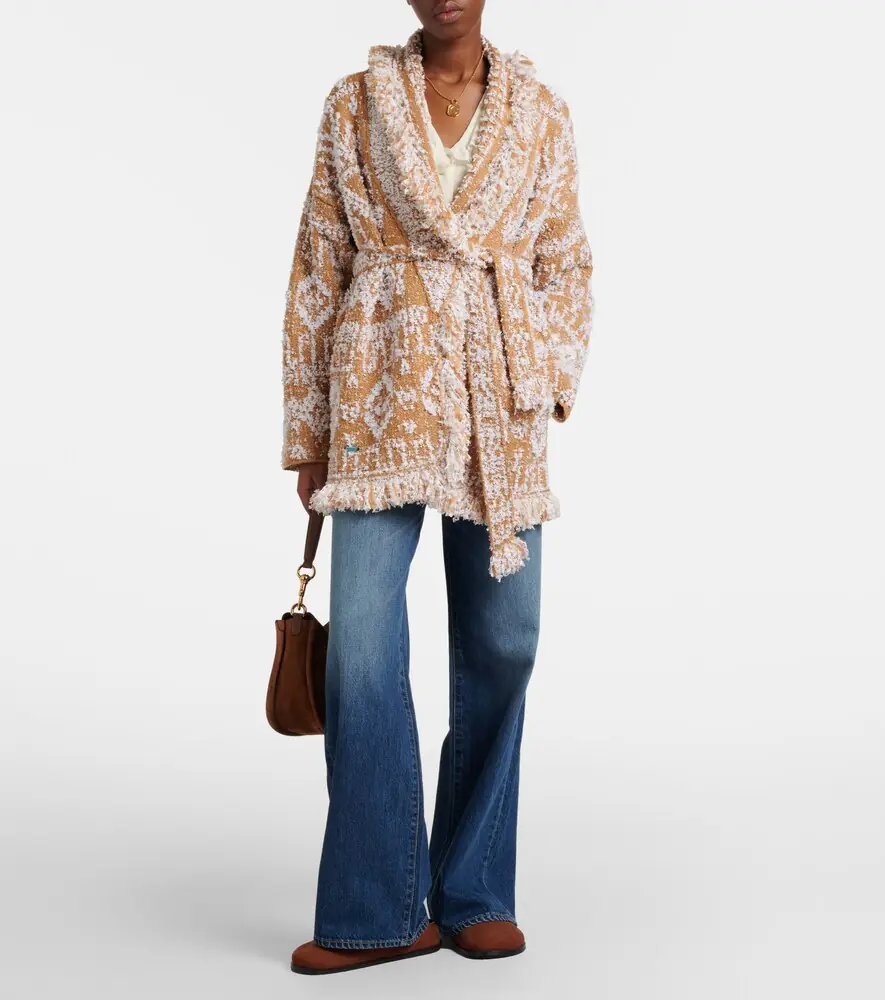 Alanui Send Beat wool-blend cardigan | Thumbnail 6