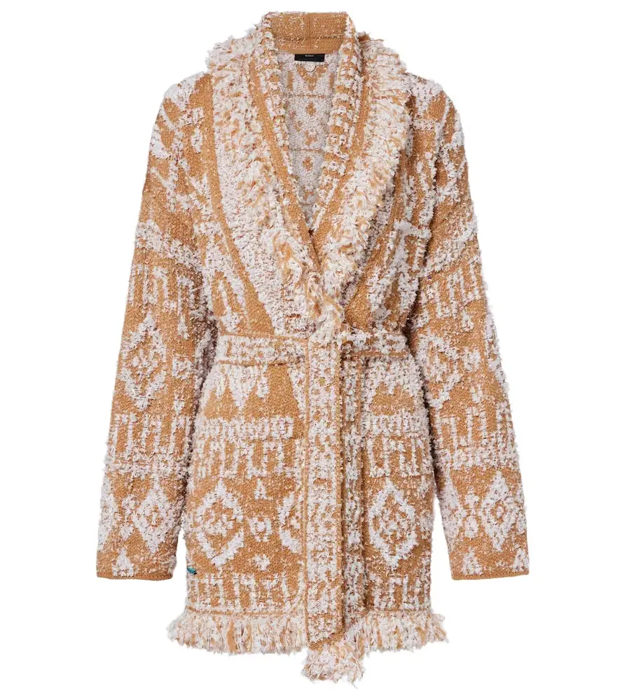Alanui Send Beat wool-blend cardigan | Image 1 Alanui Send Beat wool-blend cardigan | Image 1
