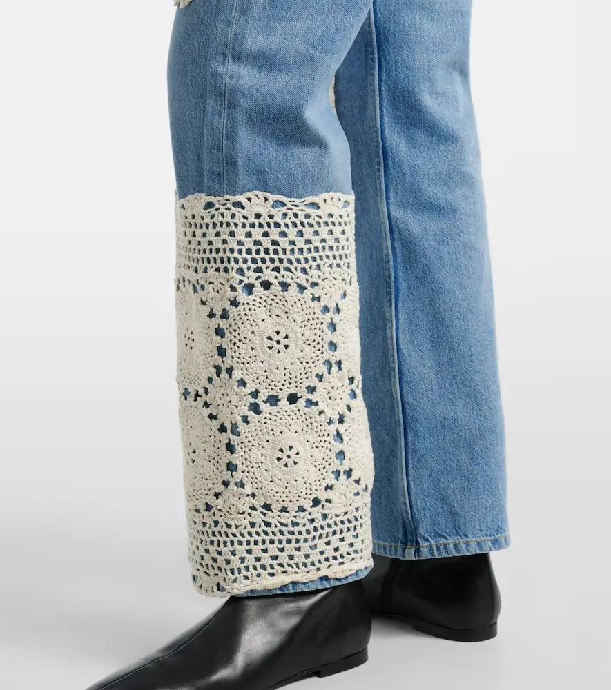 Alanui Island's Diary straight jeans | Thumbnail 4