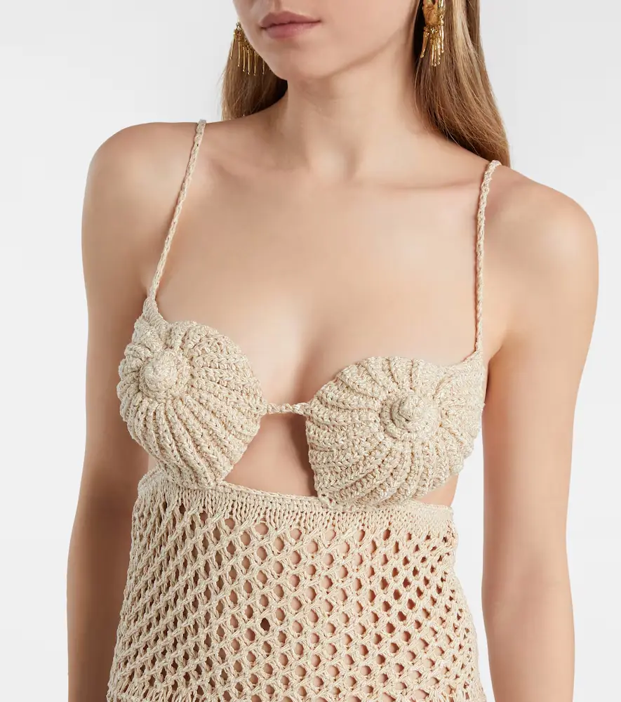 Alanui The Sound Of The Sea crochet maxi dress | Thumbnail 4 Alanui The Sound Of The Sea crochet maxi dress | Thumbnail 4