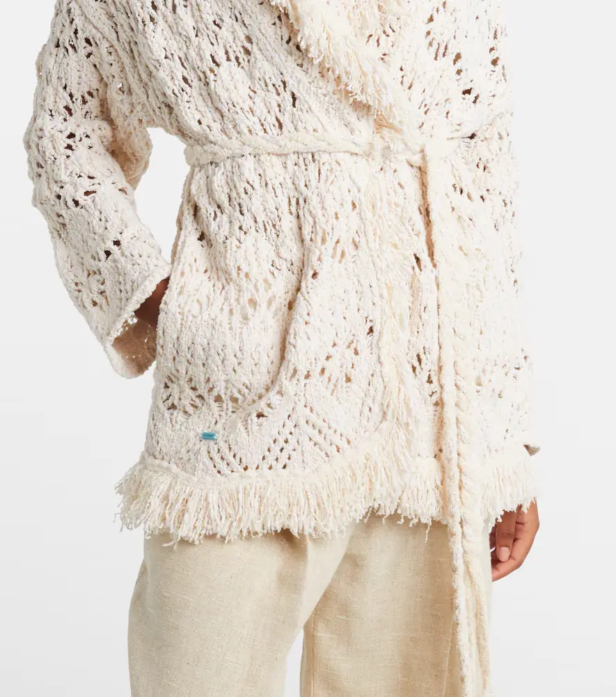 Alanui Lagoon Romance cotton-blend cardigan | Thumbnail 2 Alanui Lagoon Romance cotton-blend cardigan | Thumbnail 2