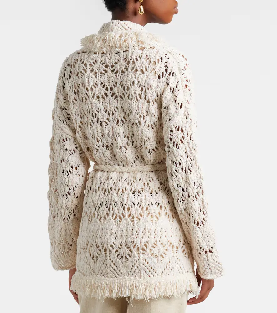 Alanui Lagoon Romance cotton-blend cardigan | Thumbnail 3 Alanui Lagoon Romance cotton-blend cardigan | Thumbnail 3