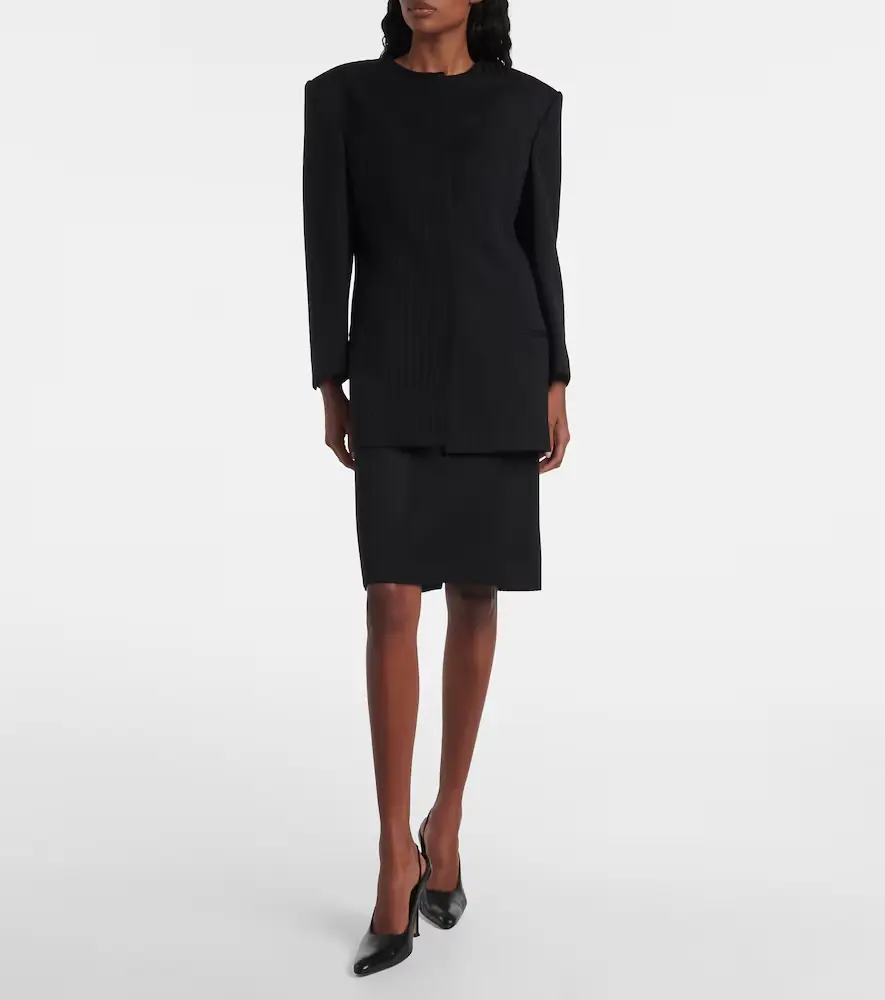 Calvin Klein Collection Ribbed-knit wool miniskirt | Thumbnail 2 Calvin Klein Collection Ribbed-knit wool miniskirt | Thumbnail 2