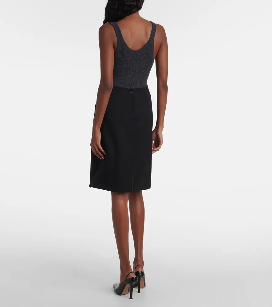 Calvin Klein Collection Ribbed-knit wool miniskirt | Thumbnail 3 Calvin Klein Collection Ribbed-knit wool miniskirt | Thumbnail 3