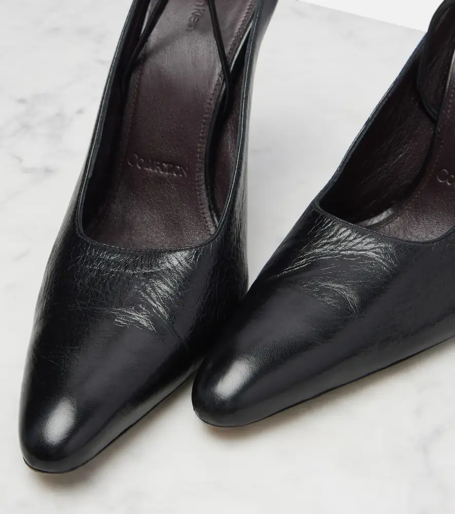 Calvin Klein Collection Suki leather slingback pumps | Thumbnail 3 Calvin Klein Collection Suki leather slingback pumps | Thumbnail 3