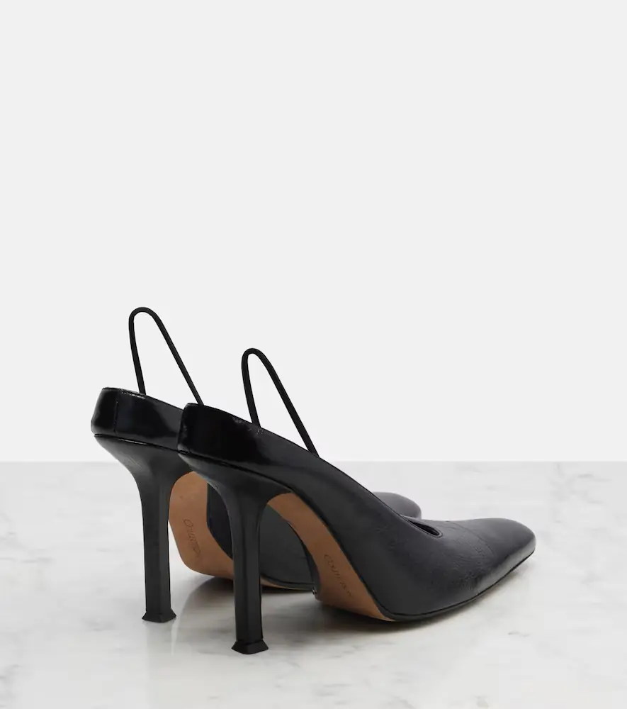 Calvin Klein Collection Suki leather slingback pumps | Thumbnail 4 Calvin Klein Collection Suki leather slingback pumps | Thumbnail 4