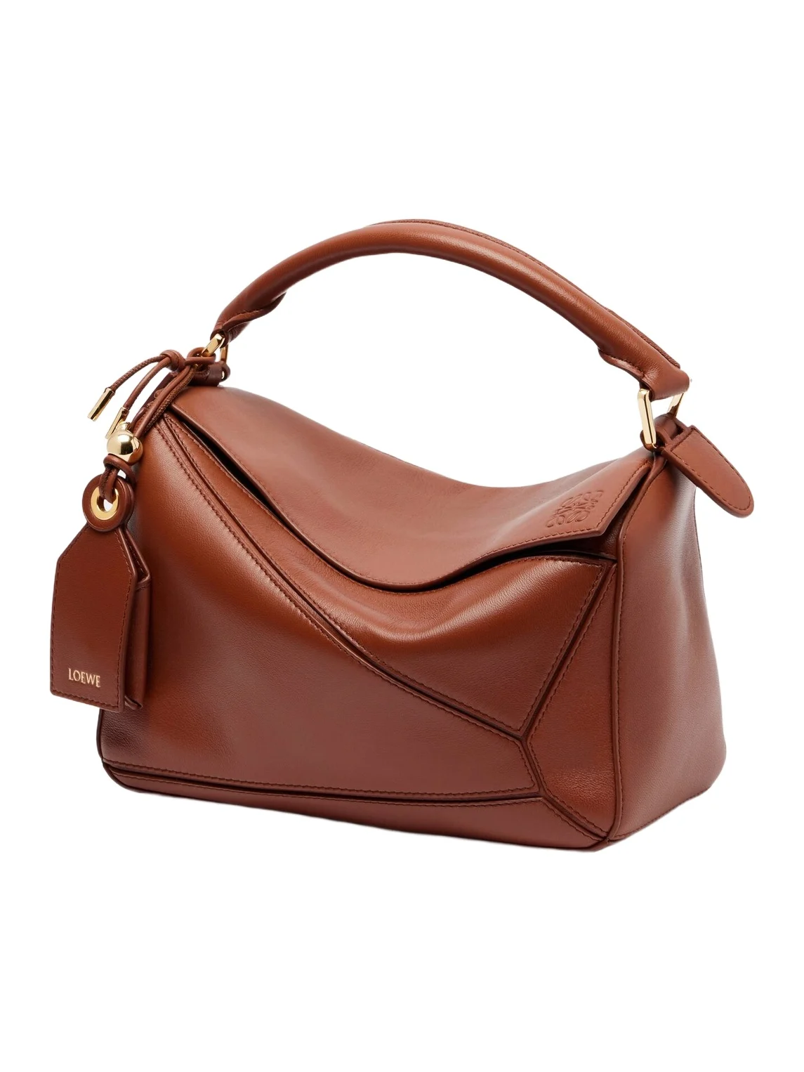 Featherlight Puzzle Small leather top-handle bag