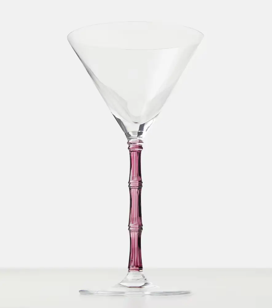 La DoubleJ Bamboo set of 2 martini glasses | Thumbnail 2