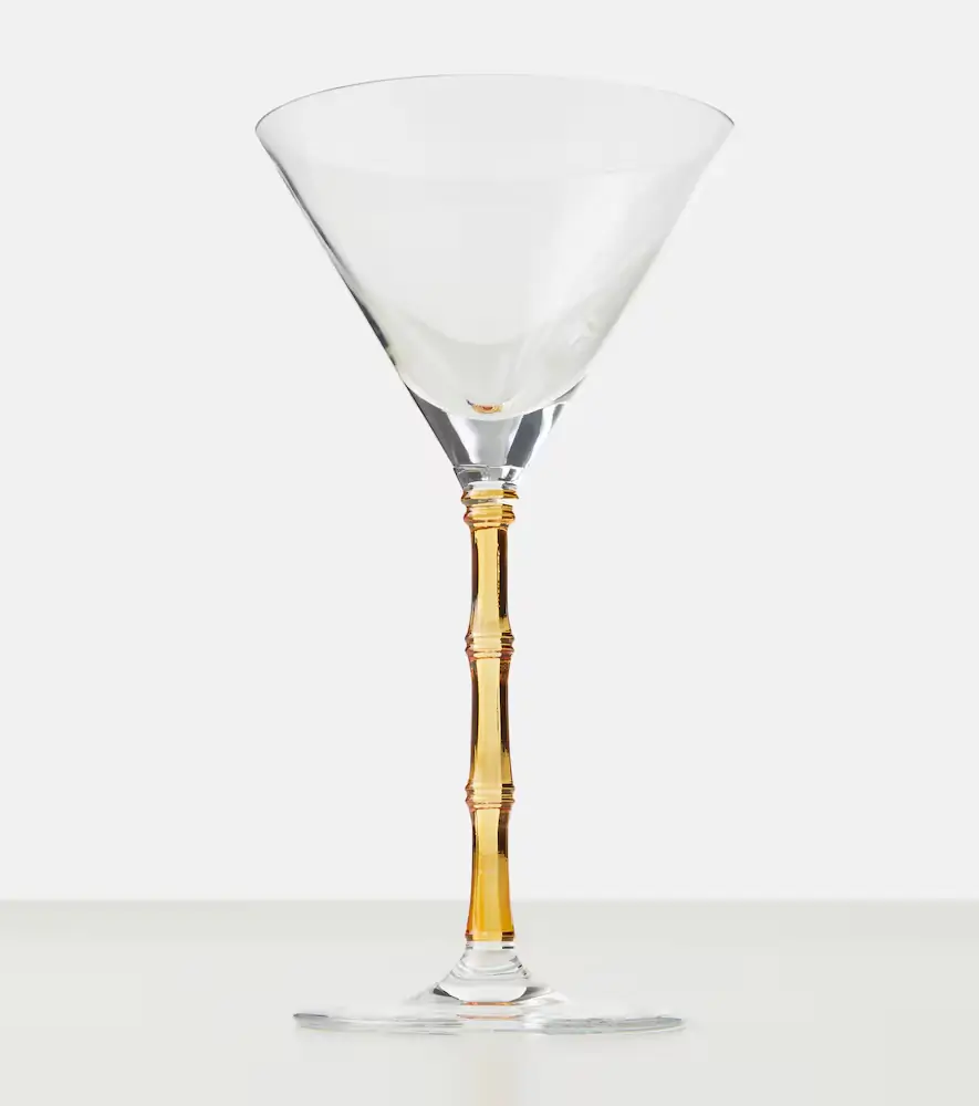 La DoubleJ Bamboo set of 2 martini glasses | Thumbnail 3