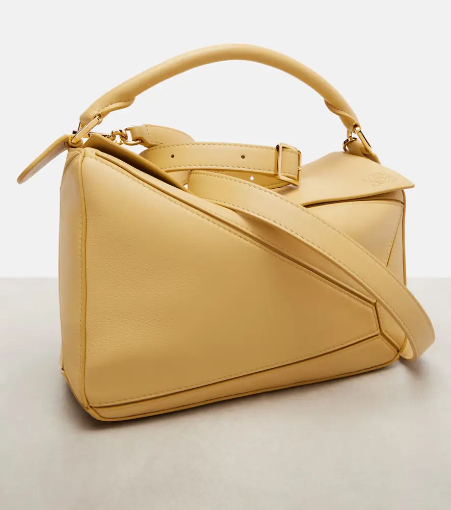 Loewe Featherlight Puzzle Large leather top-handle bag | Thumbnail 4