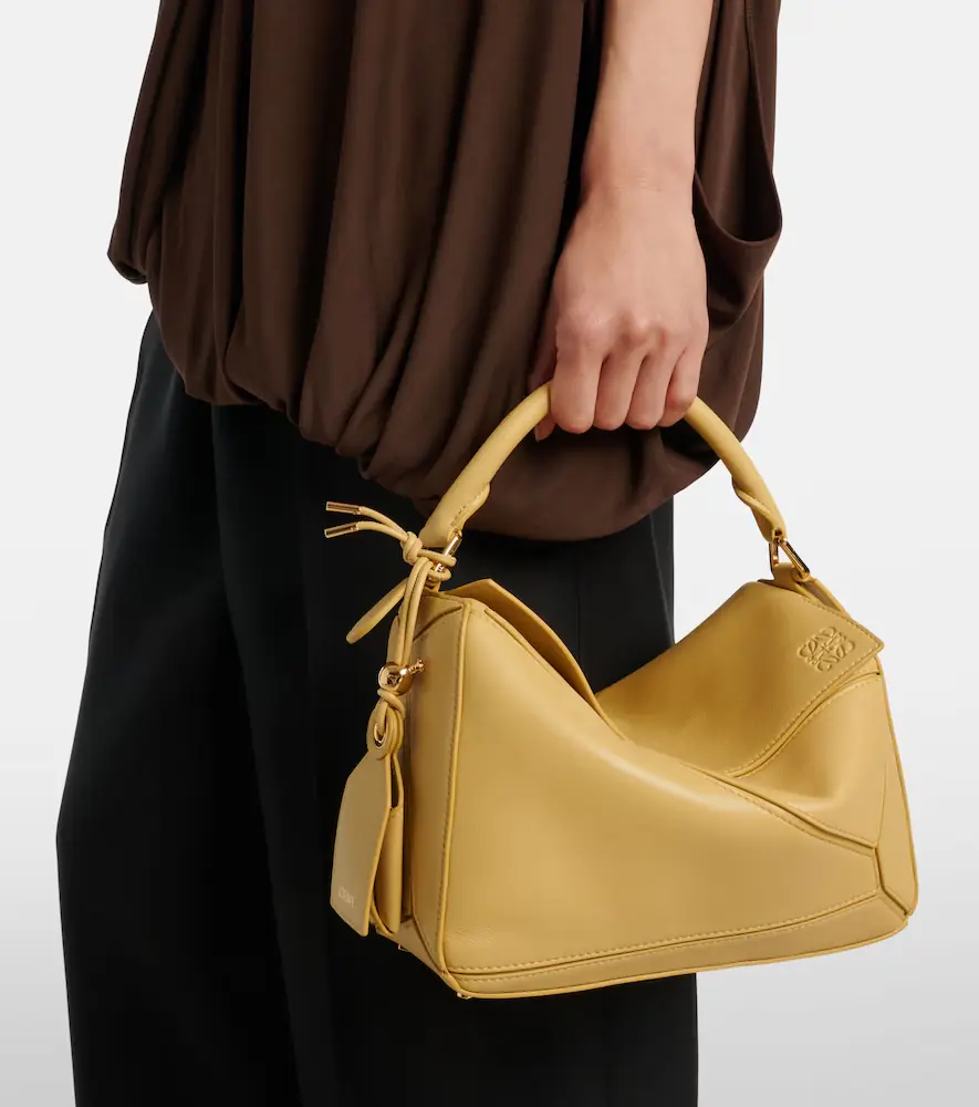 Loewe Featherlight Puzzle Large leather top-handle bag | Thumbnail 6