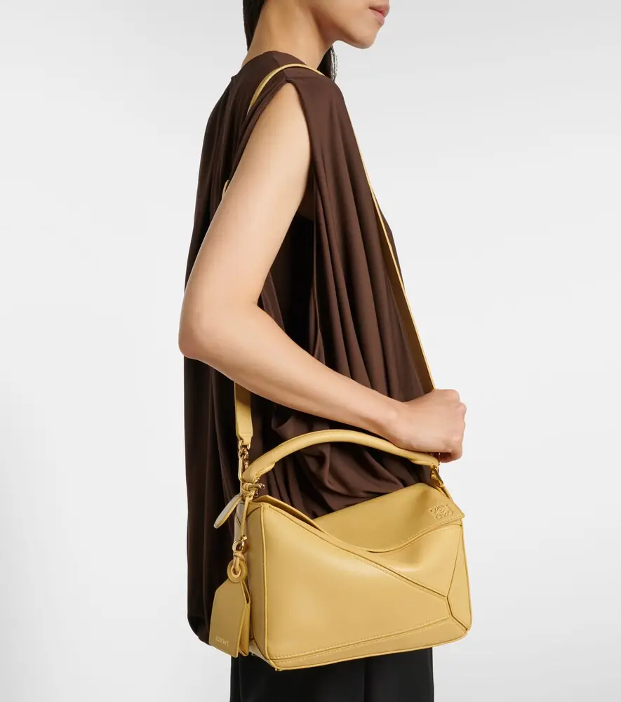Loewe Featherlight Puzzle Large leather top-handle bag | Thumbnail 7