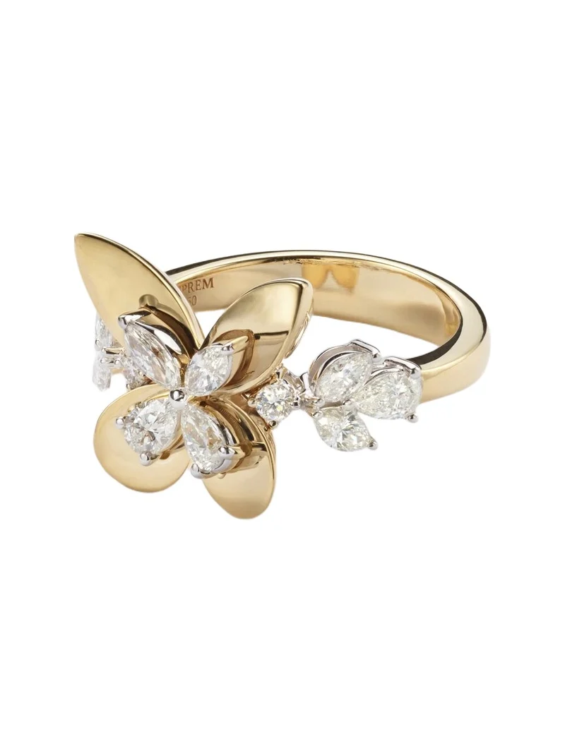 Golden Strada 18kt gold ring with diamonds Golden Strada 18kt gold ring with diamonds