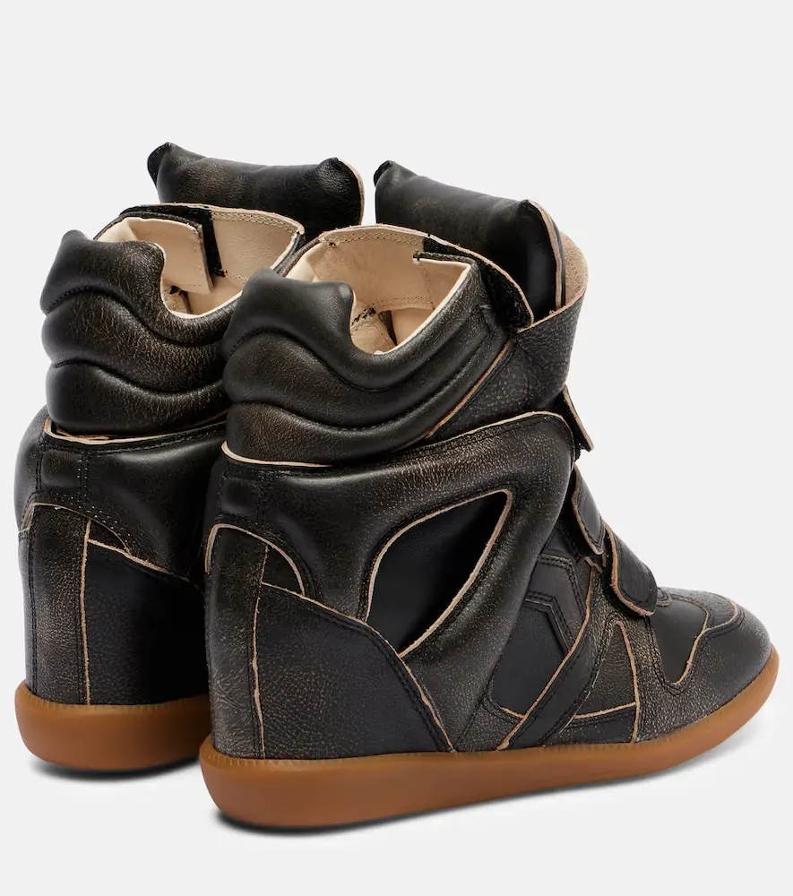 Isabel Marant Bekett leather high-top sneakers | Thumbnail 3 Isabel Marant Bekett leather high-top sneakers | Thumbnail 3