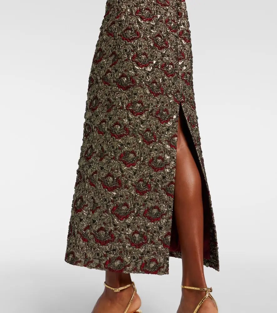 Simkhai Ravenna jacquard midi dress | Thumbnail 5 Simkhai Ravenna jacquard midi dress | Thumbnail 5