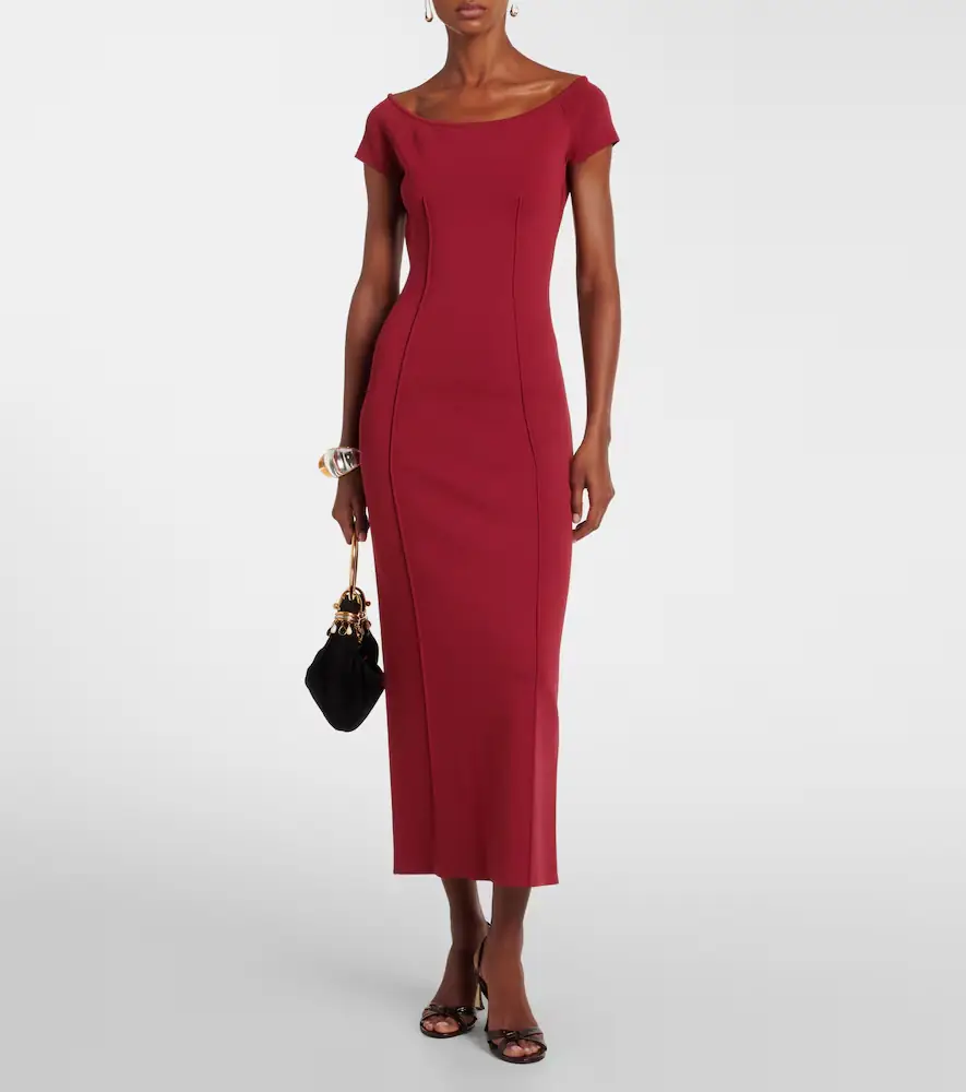 Joseph Foin jersey midi dress | Thumbnail 2 Joseph Foin jersey midi dress | Thumbnail 2