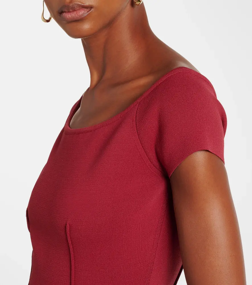 Joseph Foin jersey midi dress | Thumbnail 4 Joseph Foin jersey midi dress | Thumbnail 4