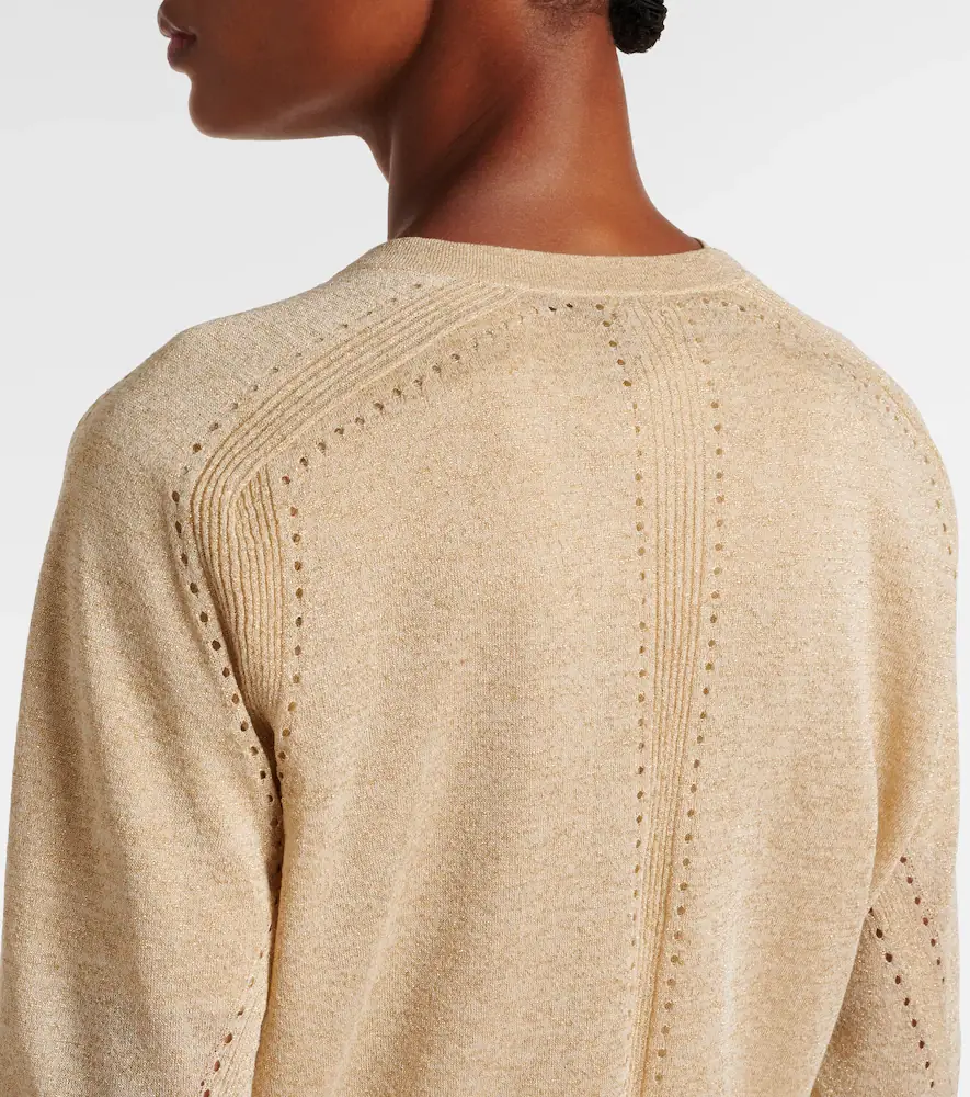 Joseph Tasse lamé cardigan | Thumbnail 3 Joseph Tasse lamé cardigan | Thumbnail 3