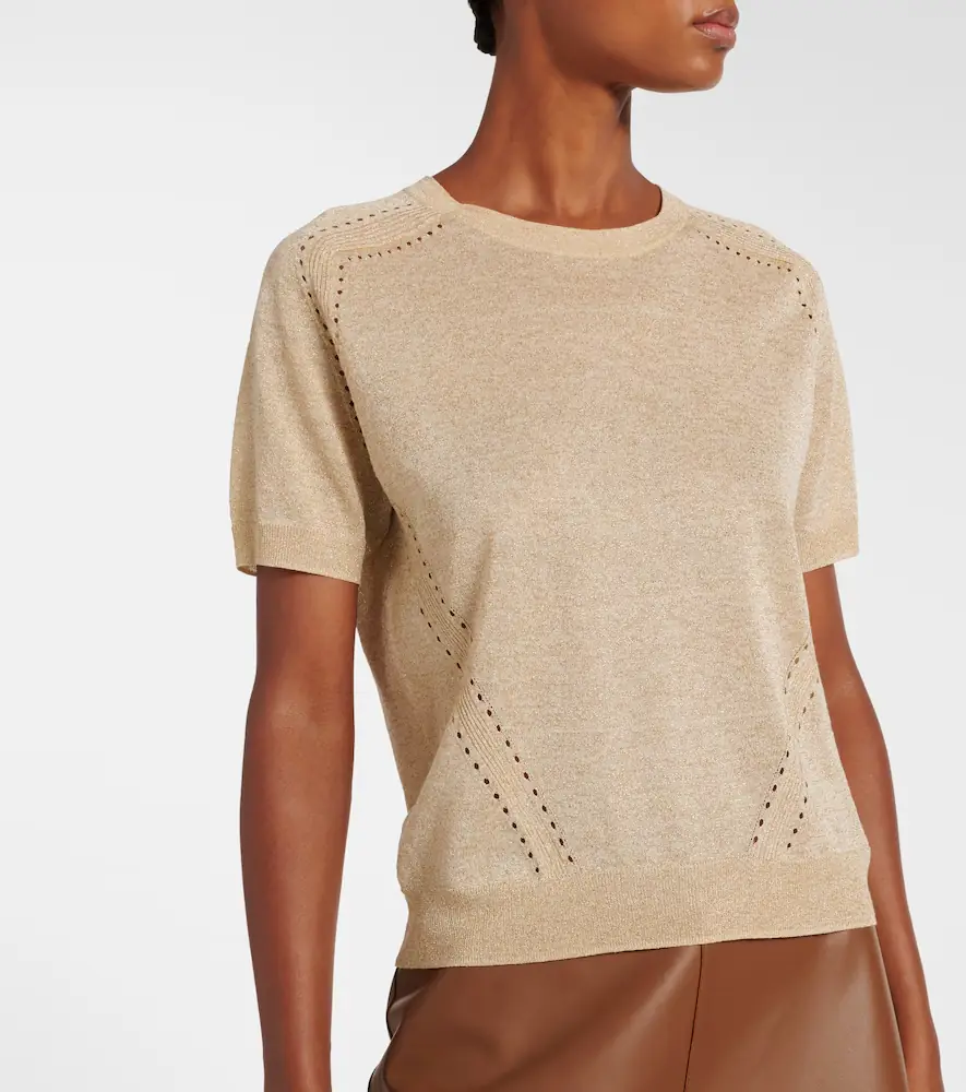 Joseph Lille knitted lamé top | Thumbnail 5 Joseph Lille knitted lamé top | Thumbnail 5