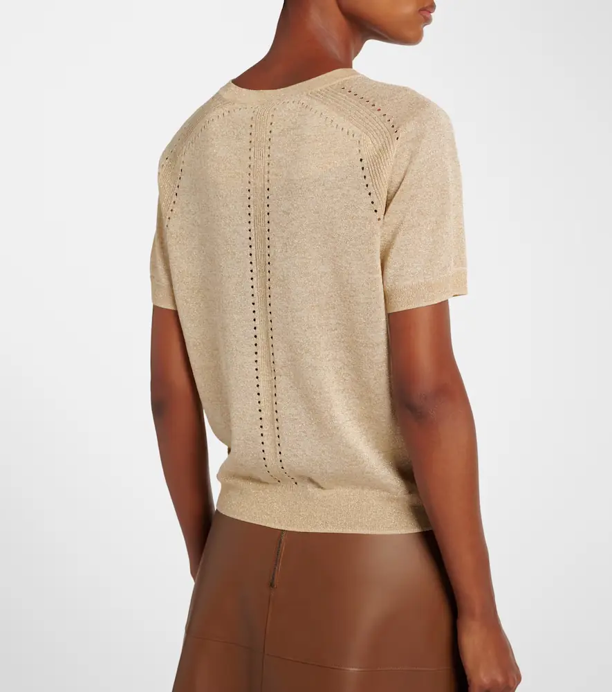 Joseph Lille knitted lamé top | Thumbnail 6 Joseph Lille knitted lamé top | Thumbnail 6