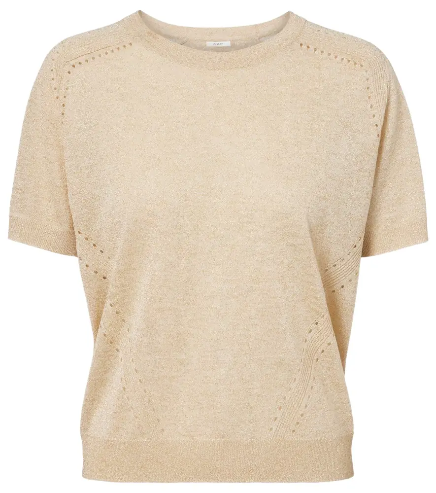 Lille knitted lamé top Lille knitted lamé top