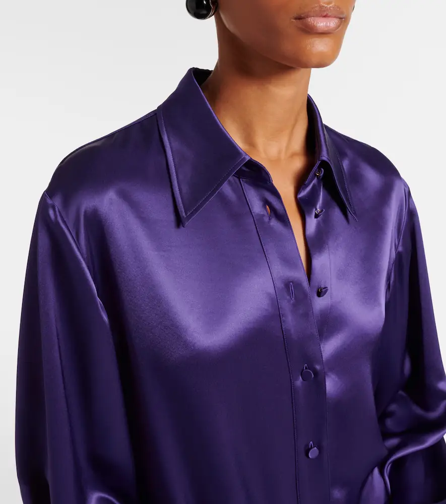 Joseph Dieu satin blouse | Thumbnail 2