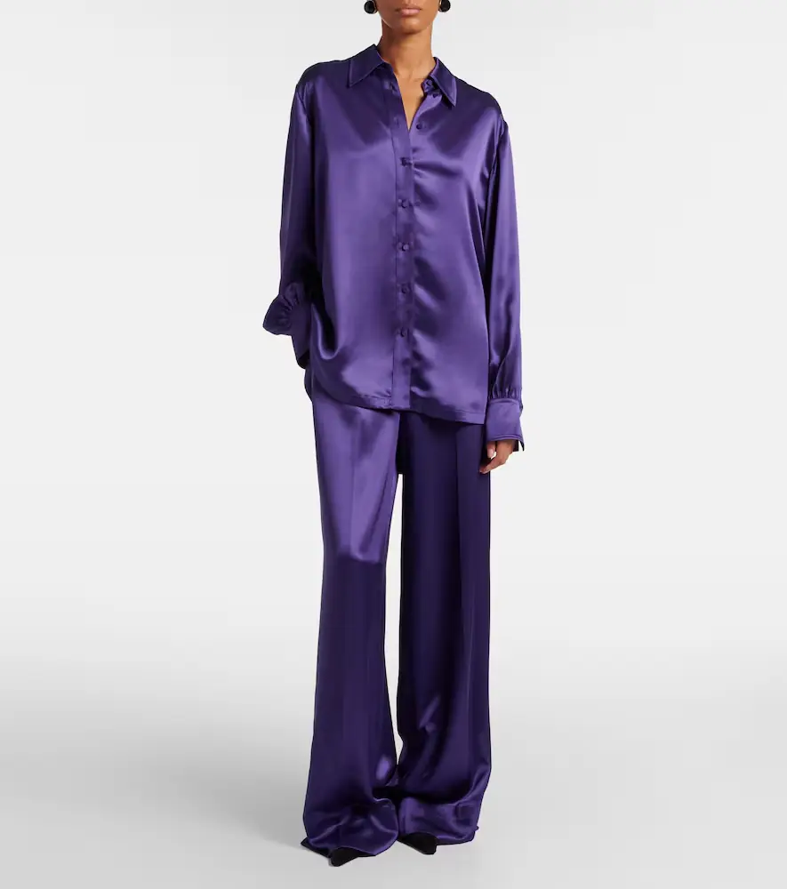 Joseph Dieu satin blouse | Thumbnail 3