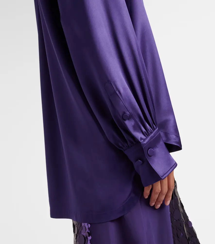 Joseph Dieu satin blouse | Thumbnail 5