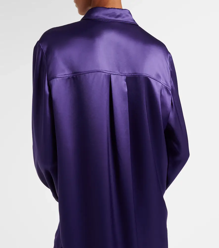 Joseph Dieu satin blouse | Thumbnail 7