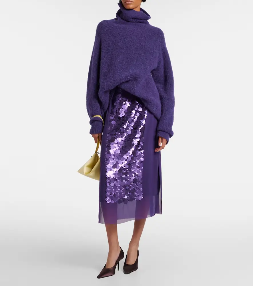 Joseph Cambo sequined midi skirt | Thumbnail 5