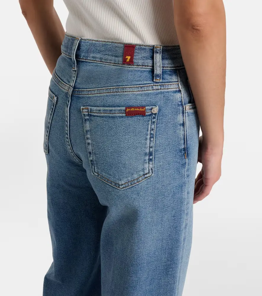 7 For All Mankind Lotta high-rise wide-leg jeans | Thumbnail 2 7 For All Mankind Lotta high-rise wide-leg jeans | Thumbnail 2