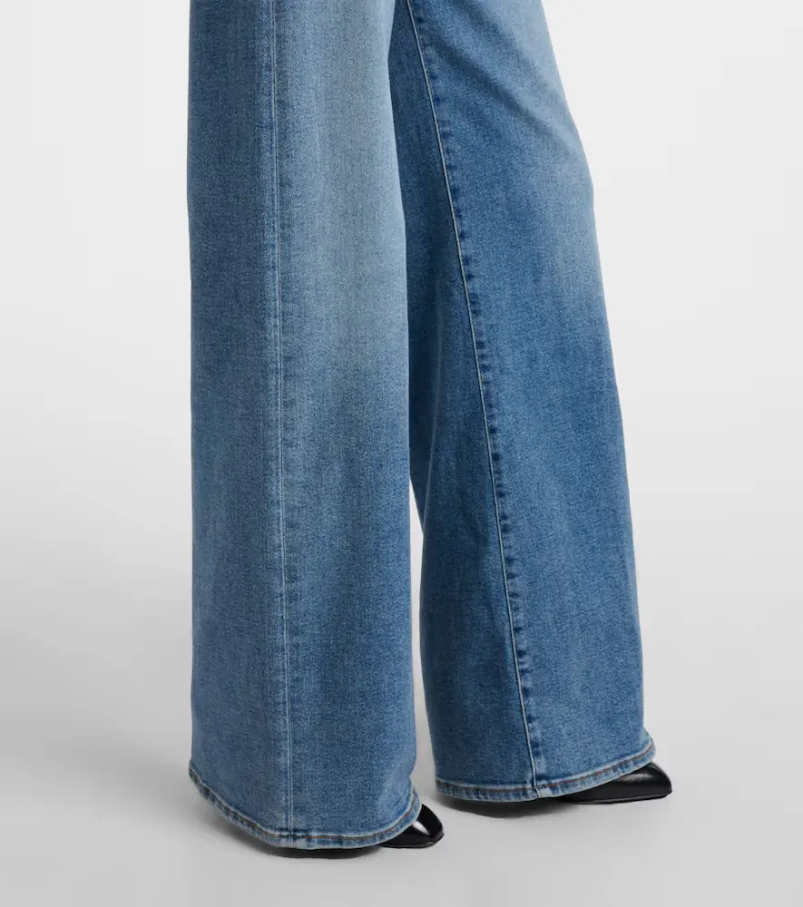 7 For All Mankind Lotta high-rise wide-leg jeans | Thumbnail 7 7 For All Mankind Lotta high-rise wide-leg jeans | Thumbnail 7