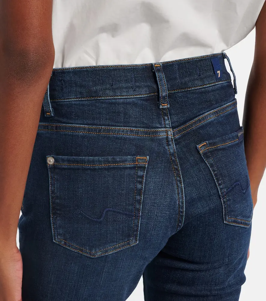 7 For All Mankind Low-rise bootcut jeans | Thumbnail 7