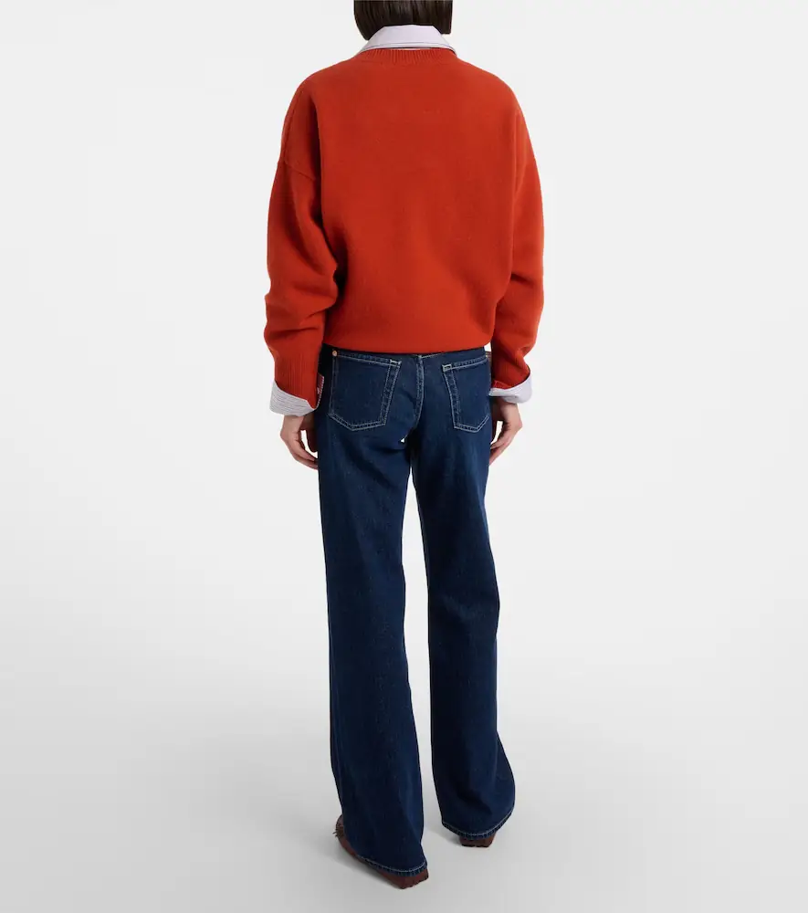 7 For All Mankind Tess high-rise straight jeans | Thumbnail 3