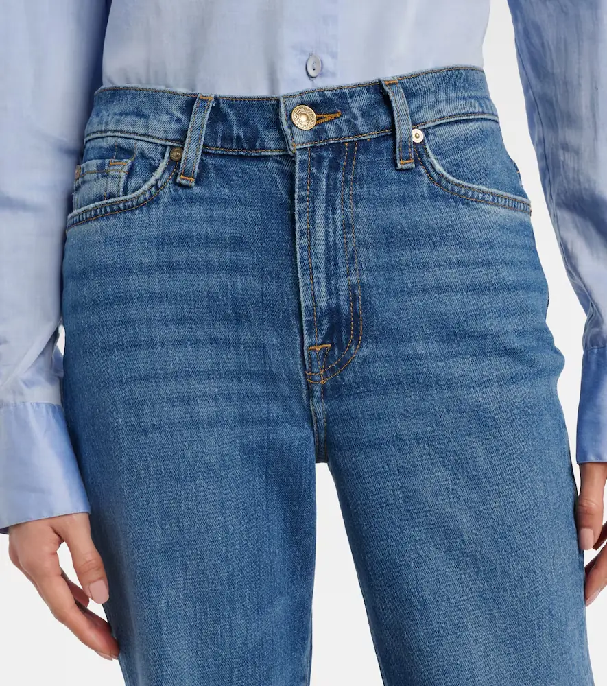 7 For All Mankind Retro Flare mid-rise flared jeans | Thumbnail 4