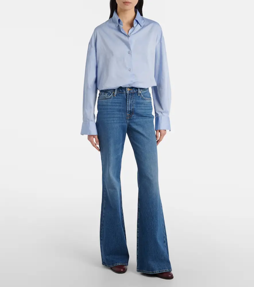 7 For All Mankind Retro Flare mid-rise flared jeans | Thumbnail 5