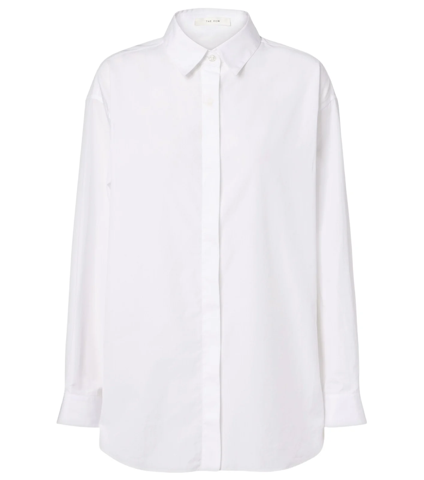 The Row Esetan cotton poplin shirt