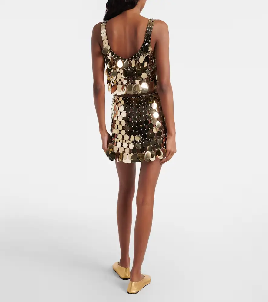 Rabanne Sequined miniskirt | Thumbnail 4 Rabanne Sequined miniskirt | Thumbnail 4