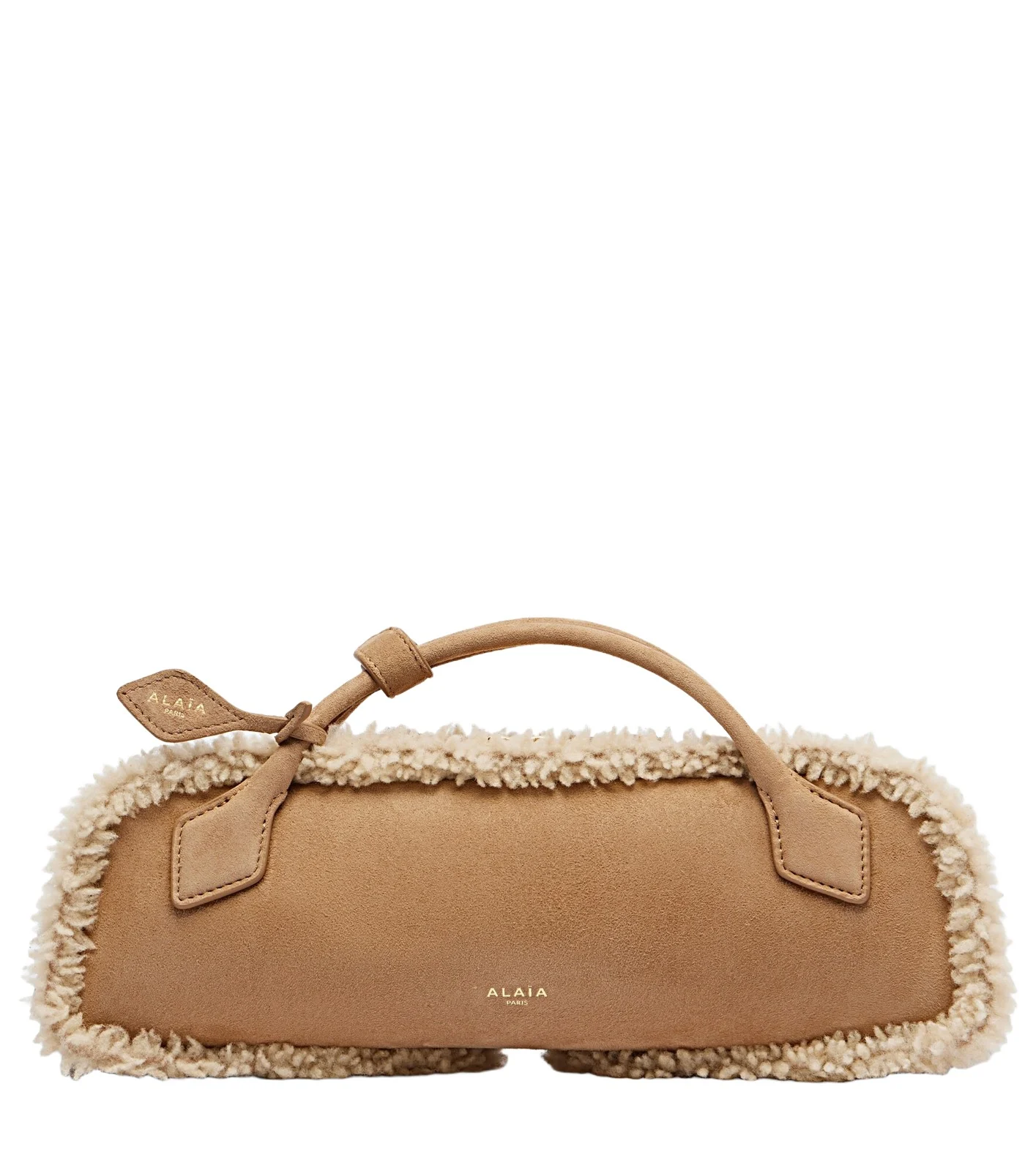 Le Teckel Small suede clutch Le Teckel Small suede clutch