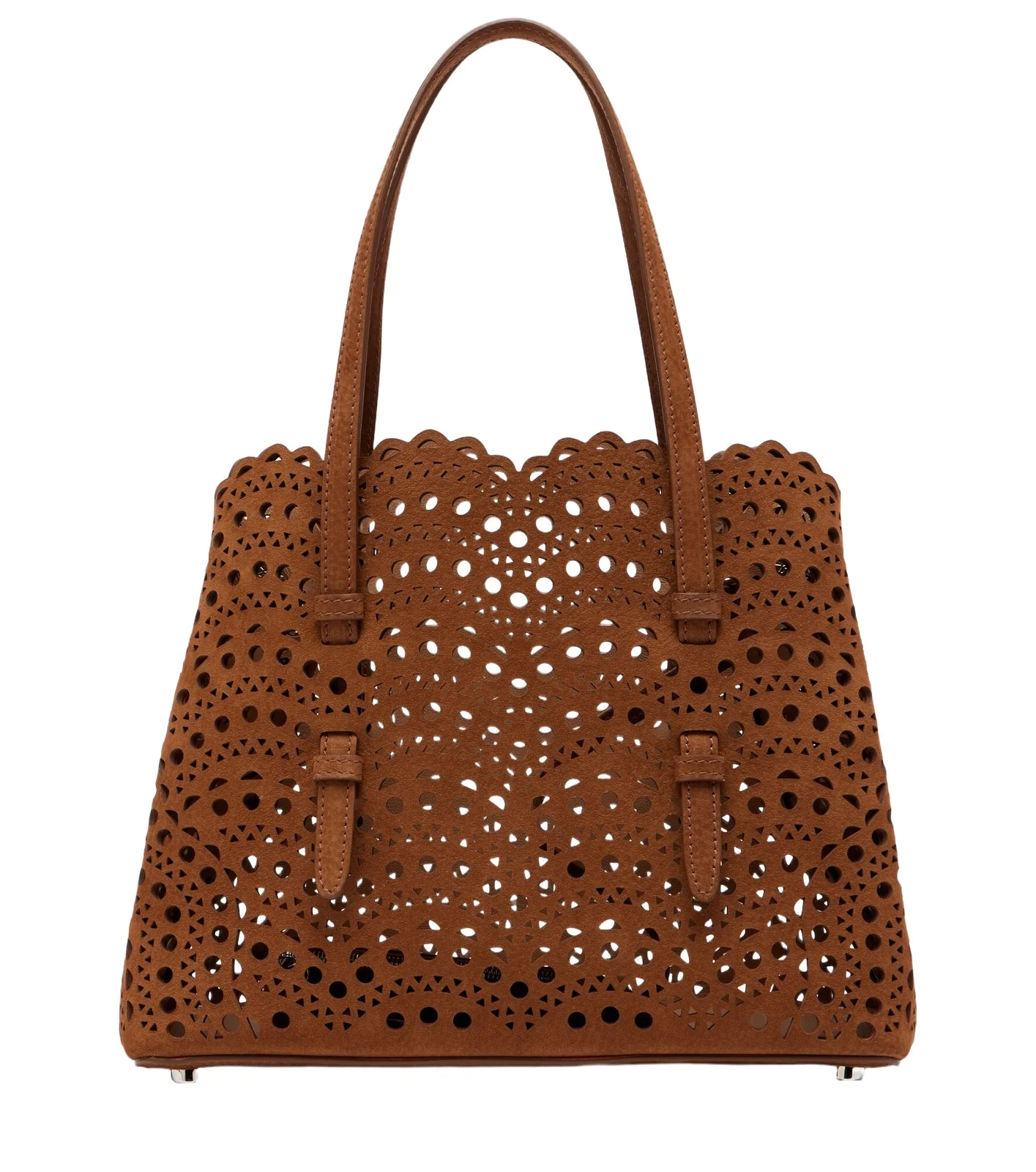 ALAÏA ALAÏA Mina 25 Vienne Wave leather top-handle bag