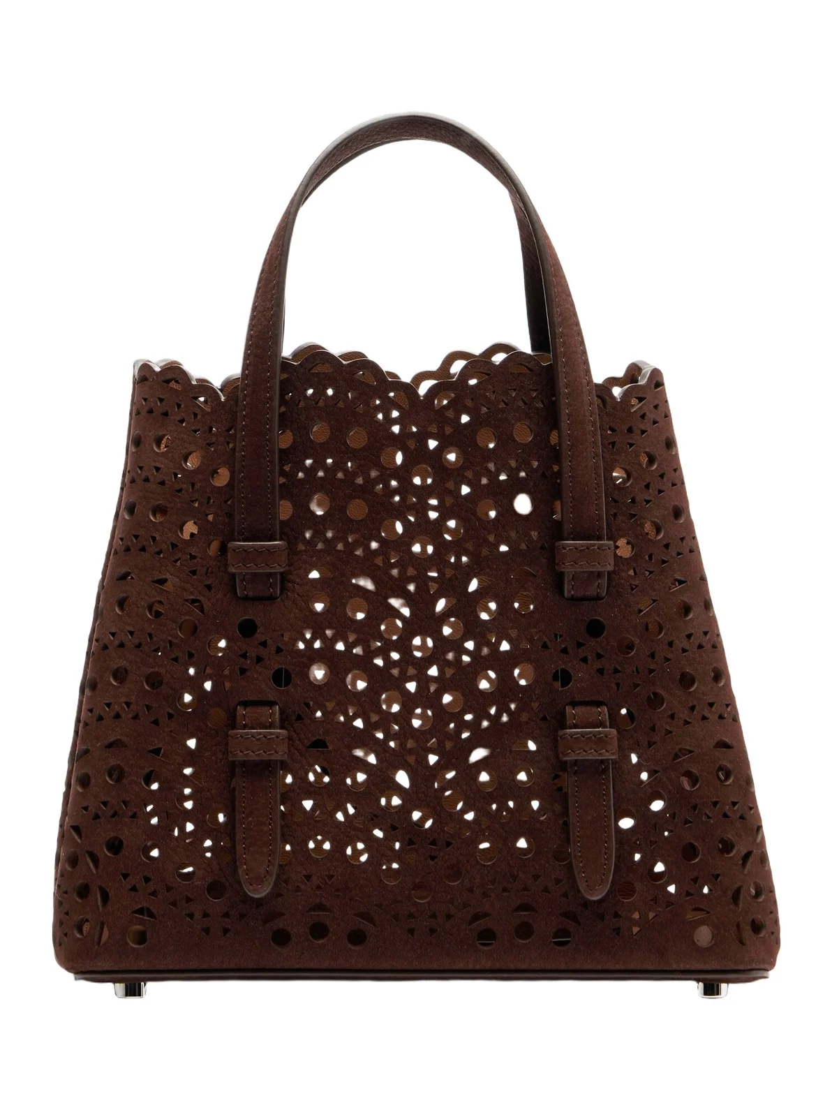 ALAÏA ALAÏA Mina 20 Vienne leather top-handle bag