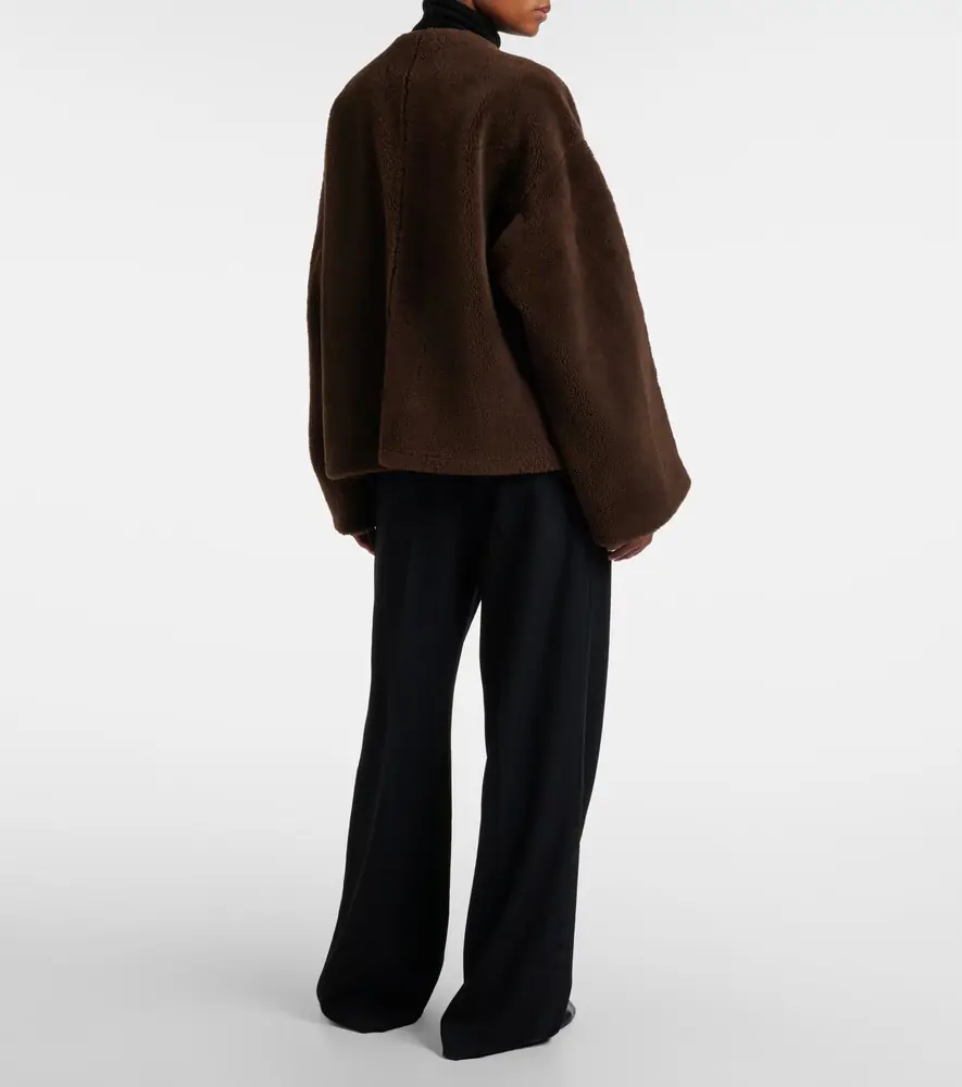 The Row Valorin shearling jacket | Thumbnail 2
