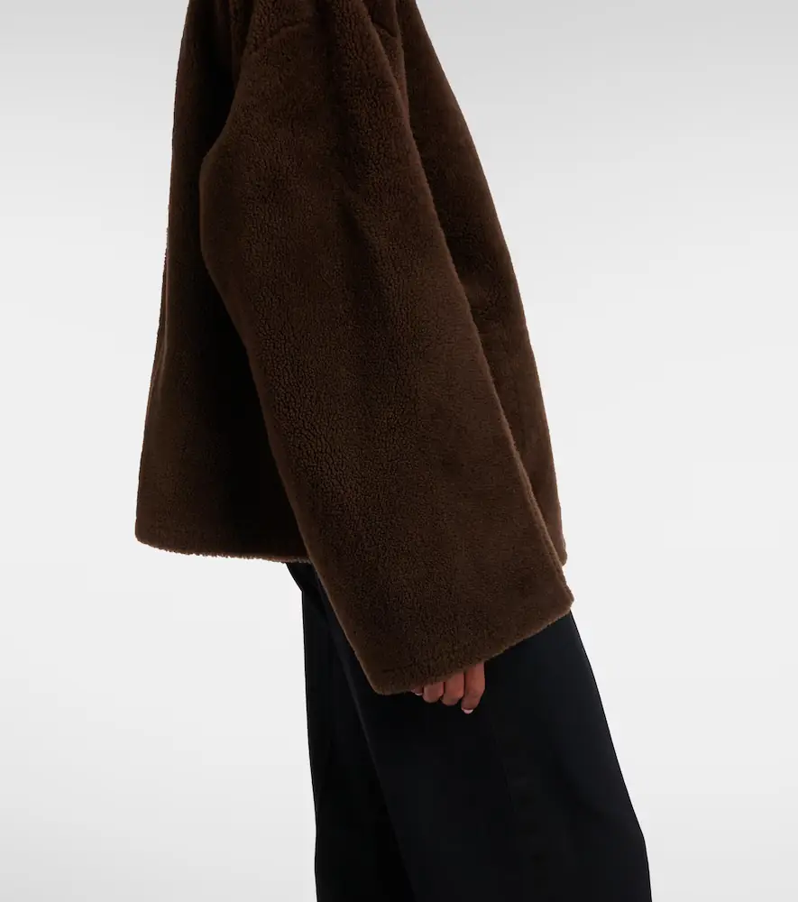 The Row Valorin shearling jacket | Thumbnail 3