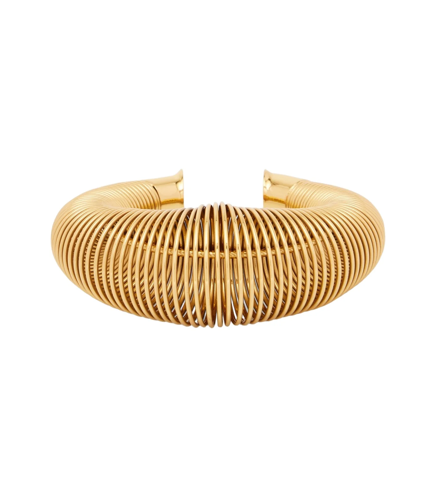 ALAÏA Logo cuff bracelet