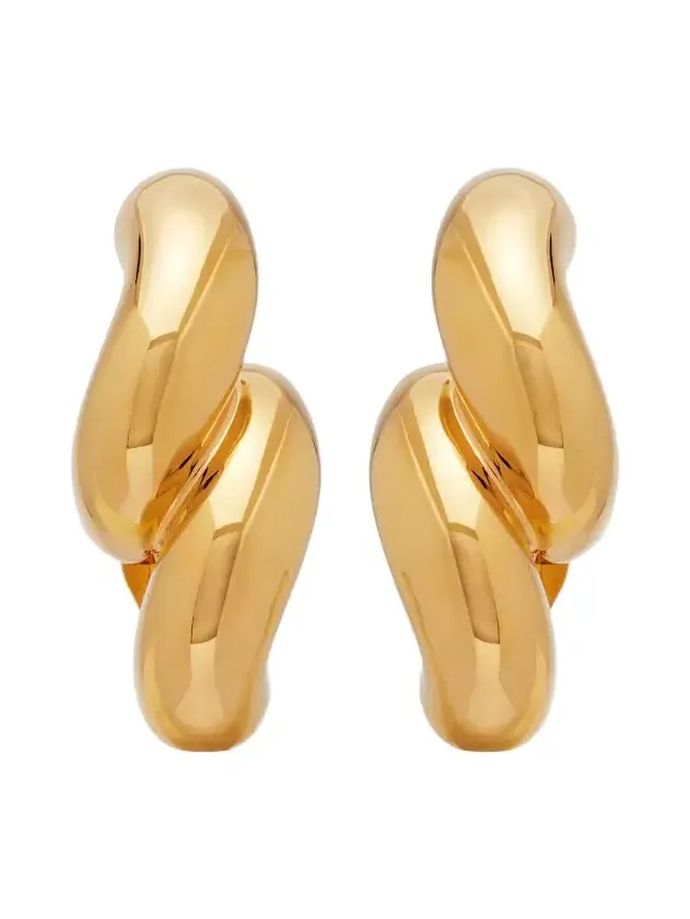 Alaïa Torsion clip-on earrings