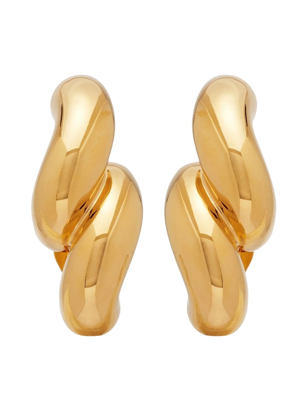 ALAÏA ALAÏA Torsion clip-on earrings