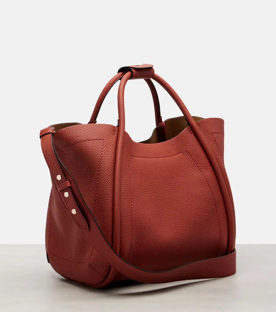 Max Mara Marine Small leather tote bag | Thumbnail 4