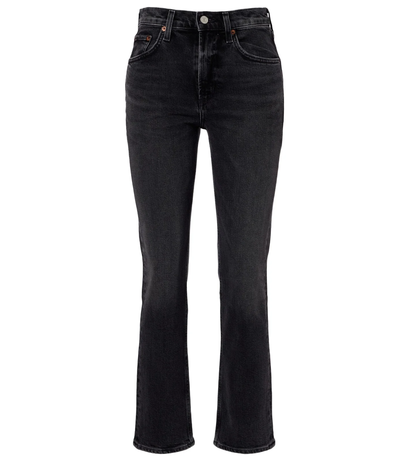 Valen mid-rise straight jeans