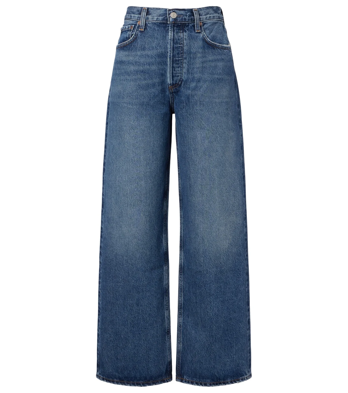 Low Slung Baggy mid-rise wide-leg jeans Low Slung Baggy mid-rise wide-leg jeans
